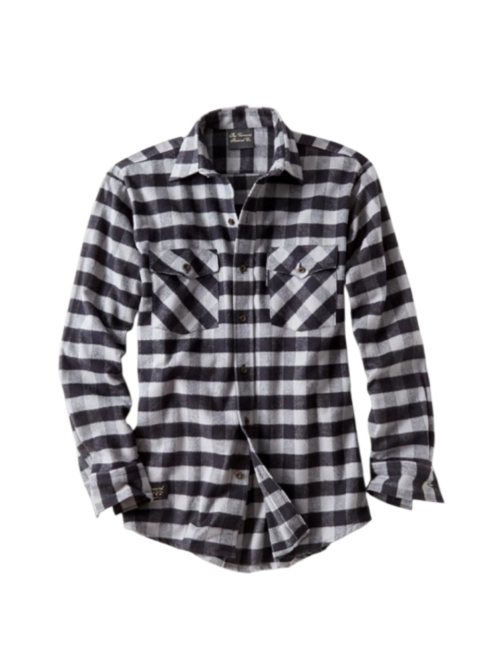 The Vermont Flannel Co. Classic Flannel Shirt - Gray Buffalo - Men's